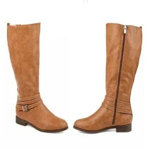 JOURNEE COLLECTION BROWN COMFORT IVIE BOOT SIZE 10m NWT